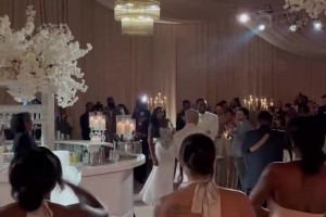 米切尔新婚现场，欢乐时光一起庆祝！！！