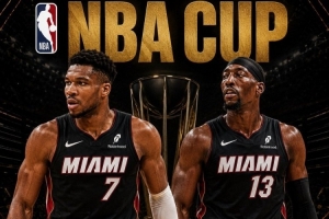 数据狂潮！热火NBA杯赛程四战全胜，三分命中率高达45%，全场数据领先